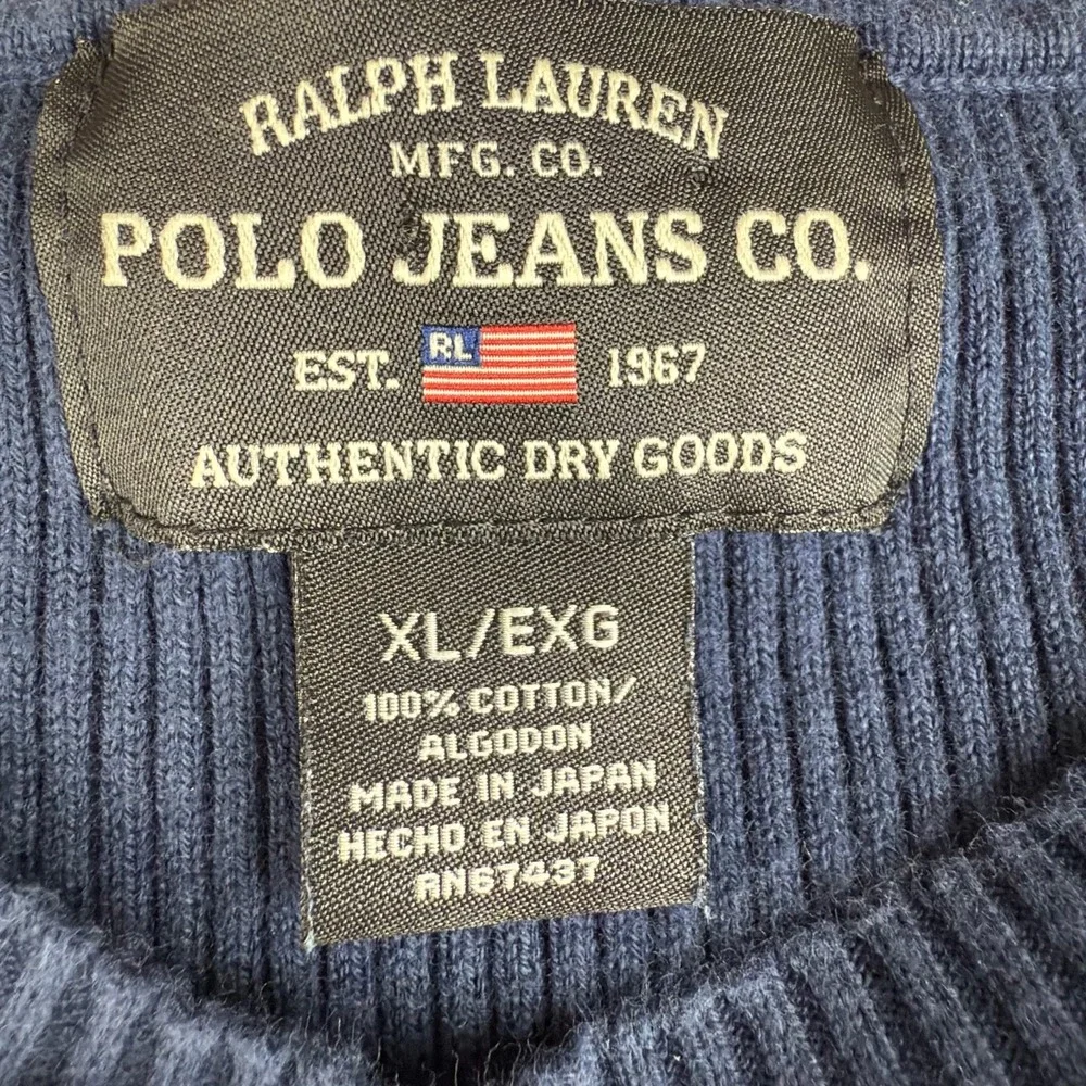 Polo Ralph Lauren note before